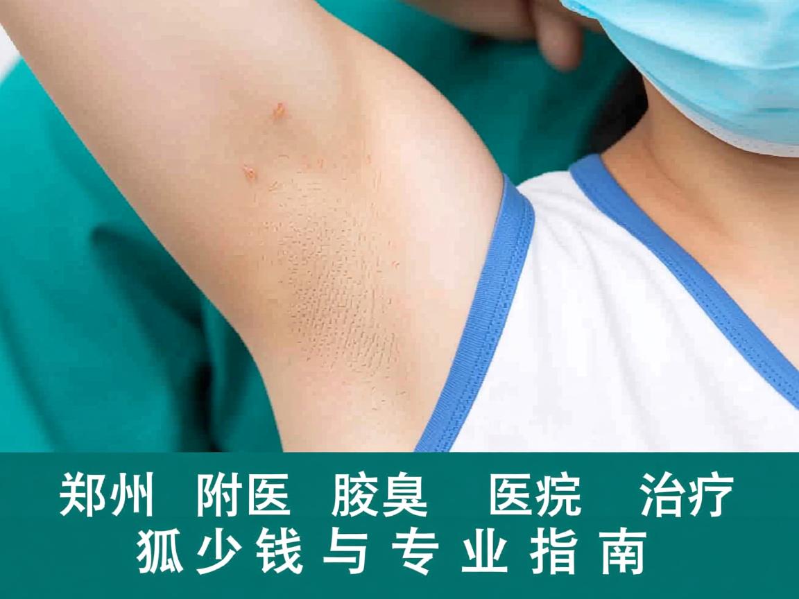 郑州附医腋臭医院解析，郑州附医腋臭医院治疗狐臭多少钱与专业指南
