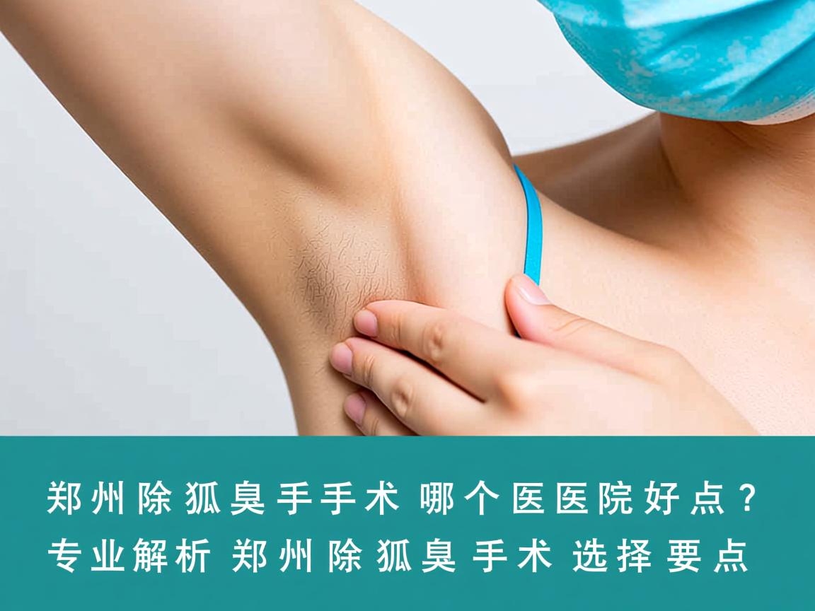 郑州除狐臭手术哪个医院好点?专业解析郑州除狐臭手术选择要点 郑州除狐臭手术哪个医院好点?专业解析郑州除狐臭手术选择要点