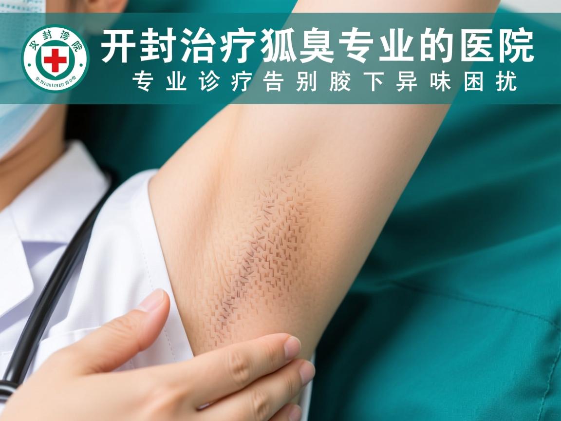 开封治疗狐臭专业的医院，专业诊疗，告别腋下异味困扰