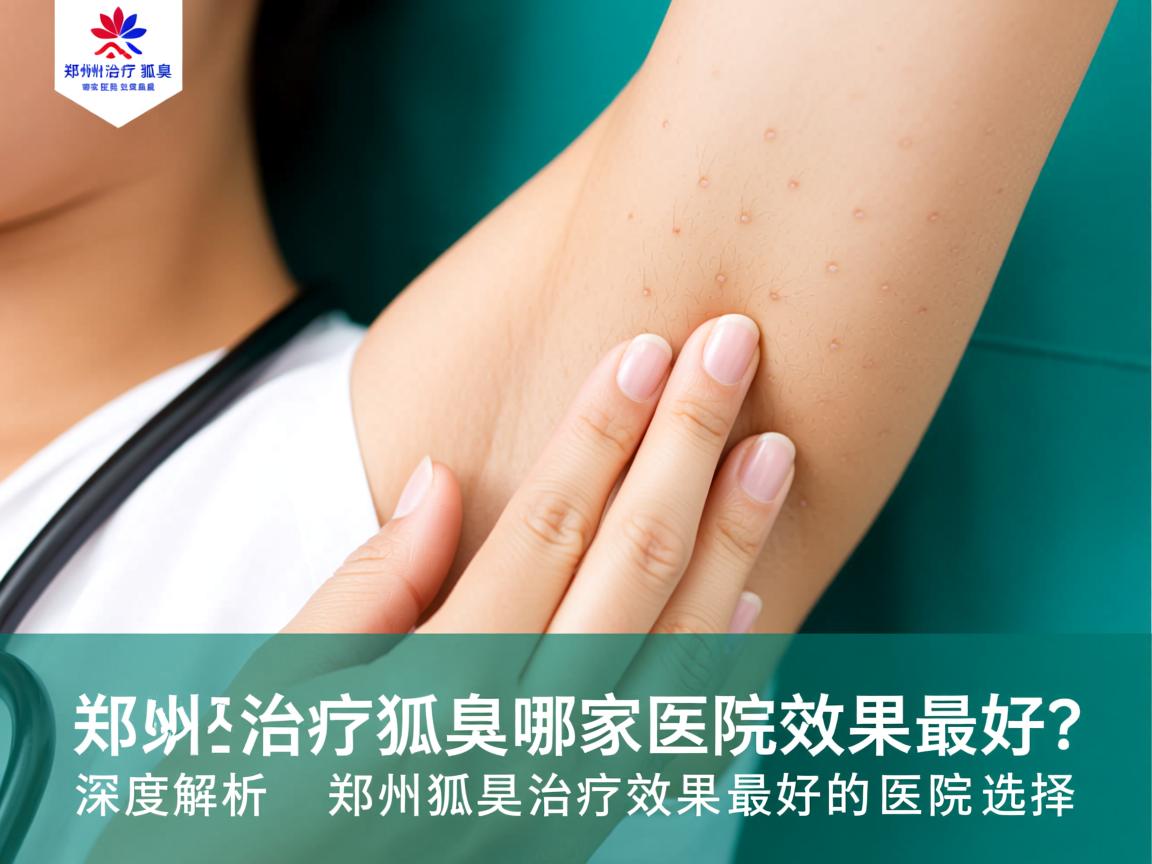 郑州治疗狐臭哪家医院效果最好？深度解析郑州狐臭治疗效果最好的医院选择