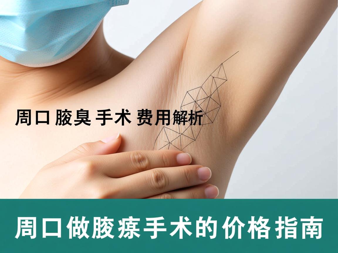 周口腋臭手术费用解析，周口做腋臭手术的价格指南