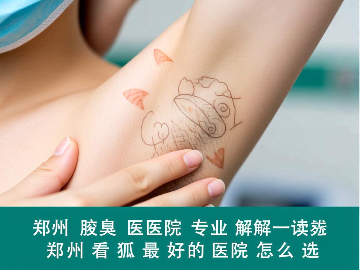 郑州腋臭医院专业解读，郑州看狐臭最好的医院怎么选