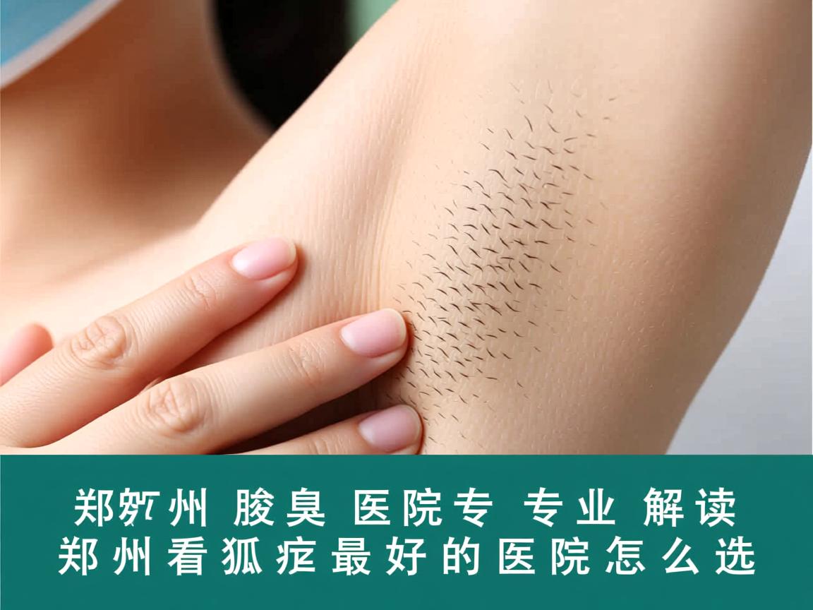 郑州腋臭医院专业解读，郑州看狐臭最好的医院怎么选