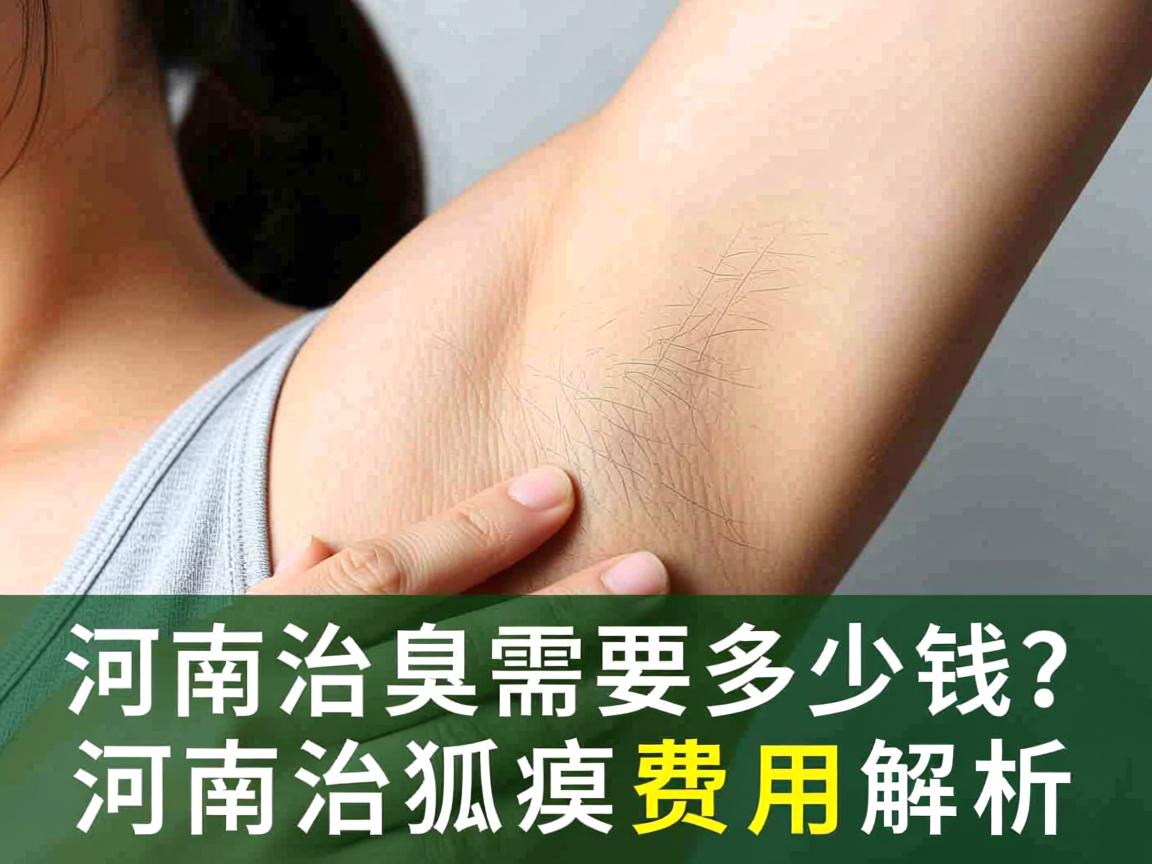 在河南治狐臭需要多少钱？河南治狐臭费用解析