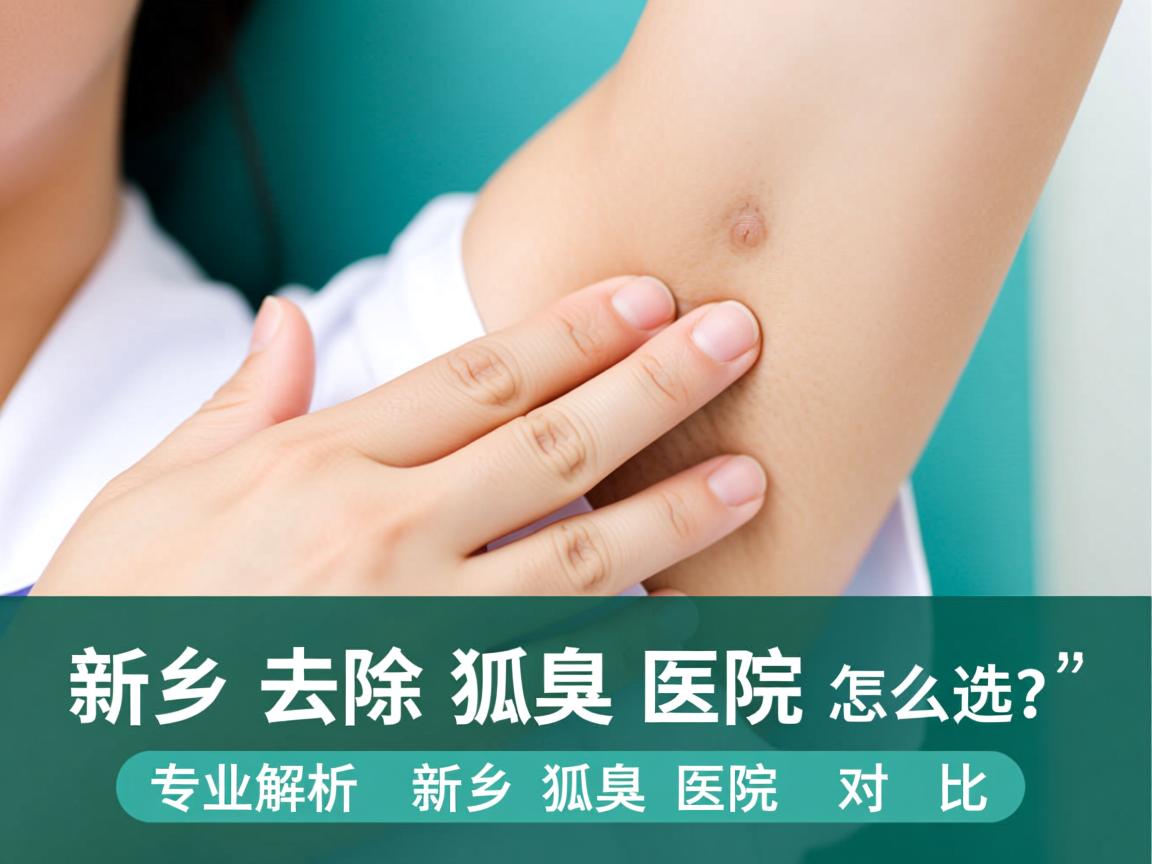 新乡去除狐臭医院怎么选？专业解析新乡狐臭医院对比