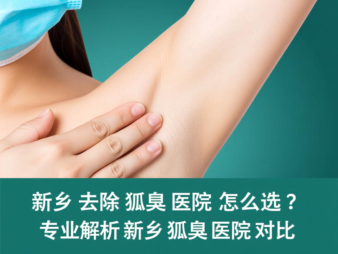 新乡去除狐臭医院怎么选？专业解析新乡狐臭医院对比