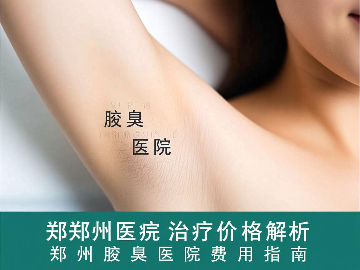 郑州腋臭医院治疗价格解析，郑州腋臭医院费用指南