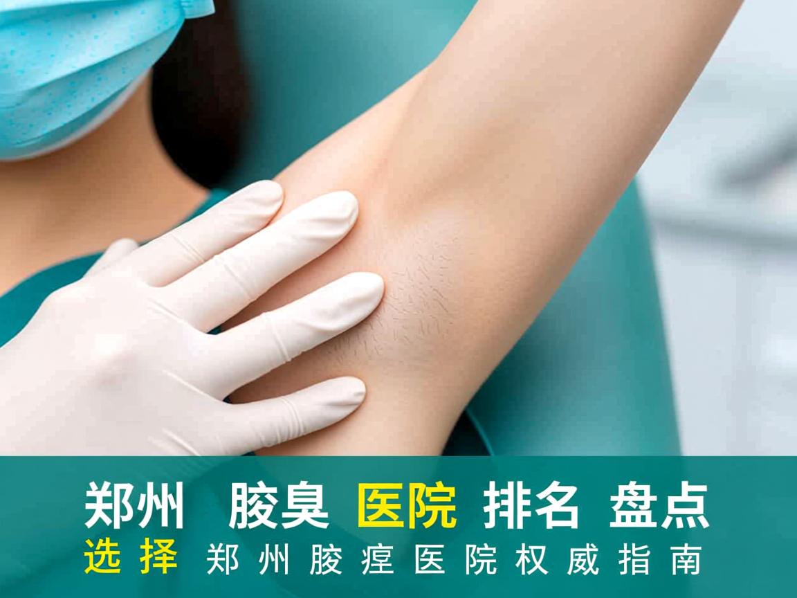 郑州腋臭医院排名盘点，选择郑州腋臭医院的权威指南