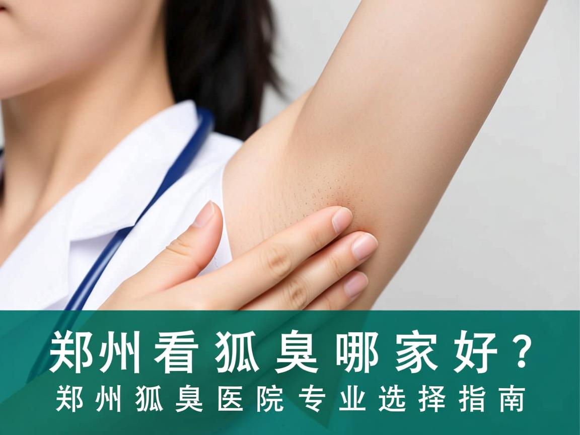 郑州看狐臭哪家好？郑州狐臭医院专业选择指南