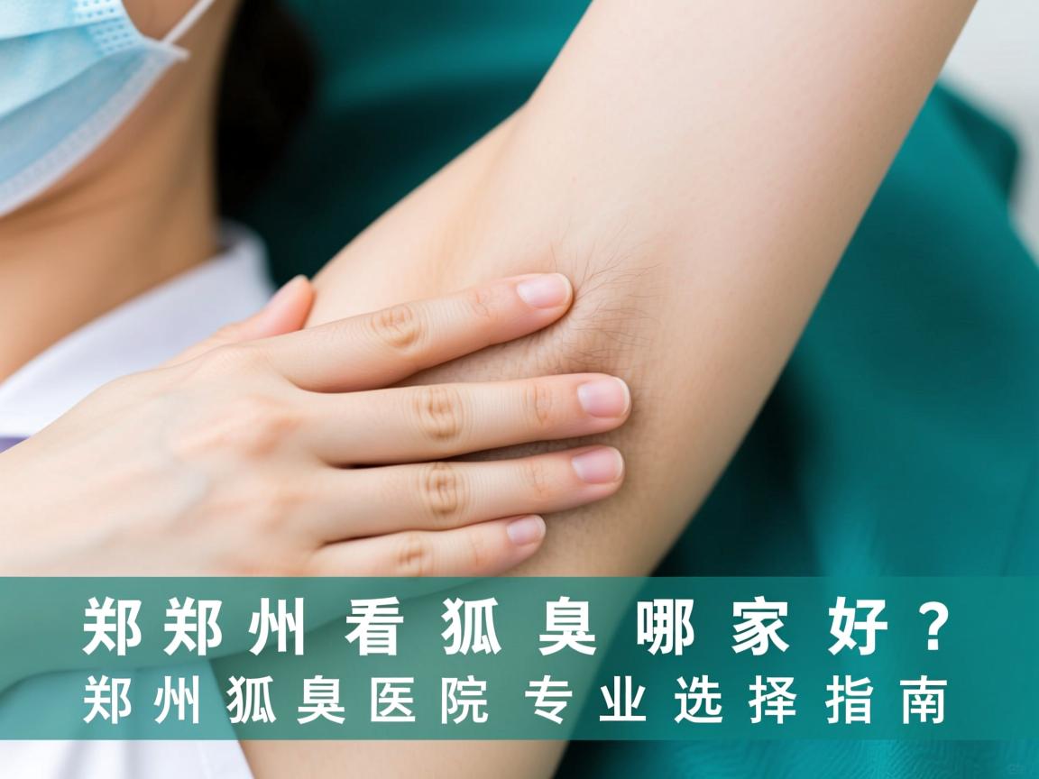 郑州看狐臭哪家好？郑州狐臭医院专业选择指南