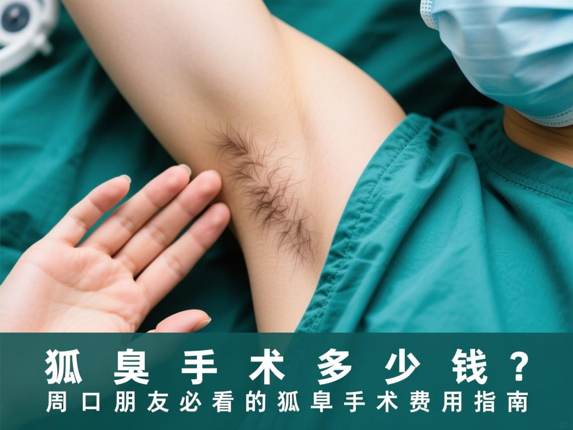 狐臭手术多少钱?周口朋友必看的狐臭手术费用指南 狐臭手术多少钱?周口朋友必看的狐臭手术费用指南
