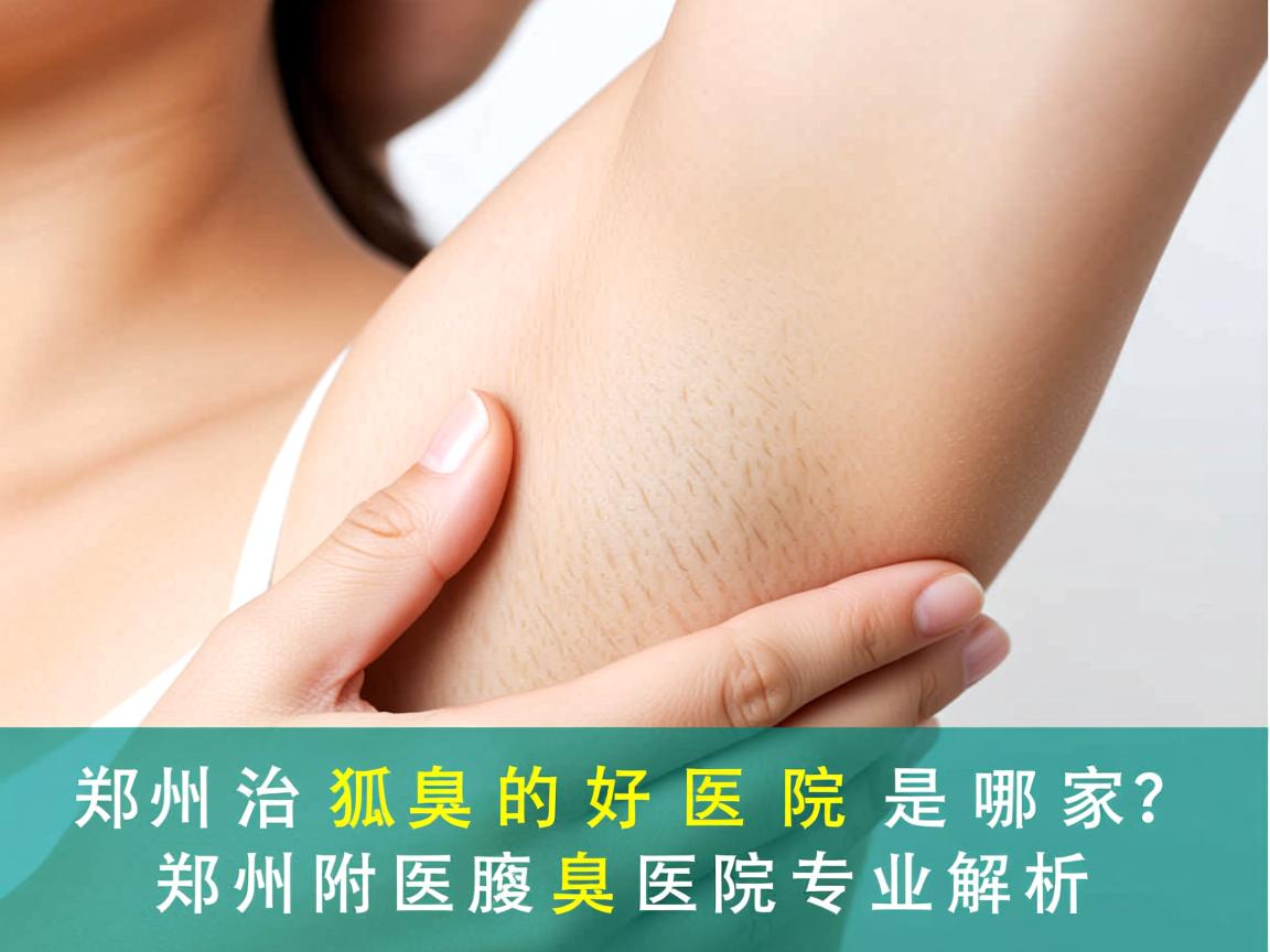 郑州治狐臭的好医院是哪家?郑州附医腋臭医院专业解析 郑州治狐臭的好医院是哪家?郑州附医腋臭医院专业解析