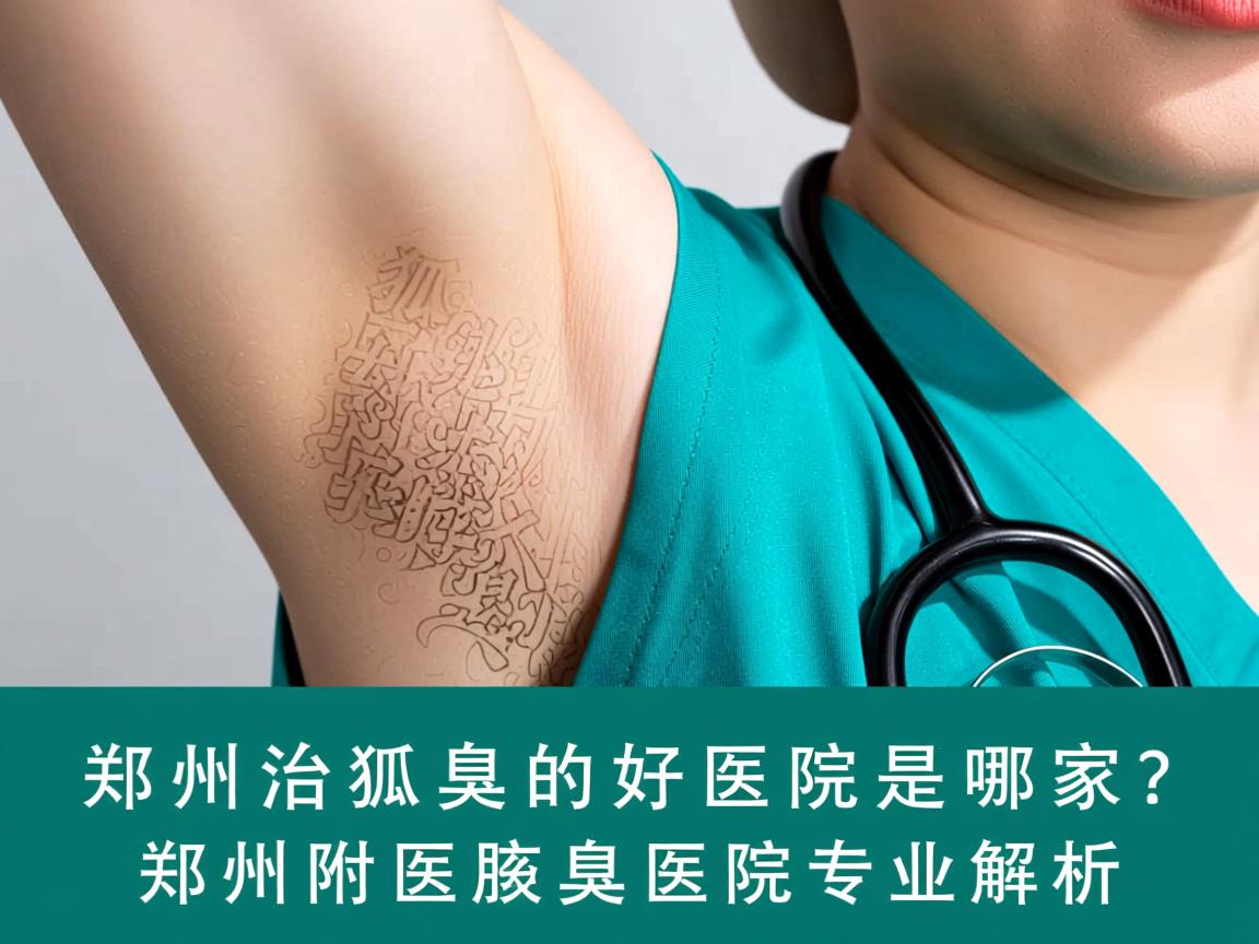 郑州治狐臭的好医院是哪家?郑州附医腋臭医院专业解析 郑州治狐臭的好医院是哪家?郑州附医腋臭医院专业解析