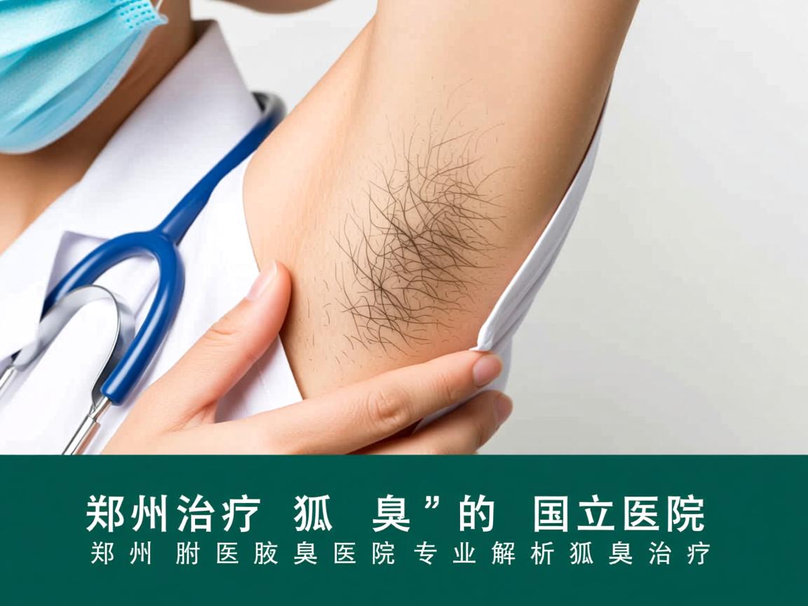 郑州治疗狐臭的国立医院，郑州附医腋臭医院专业解析狐臭治疗