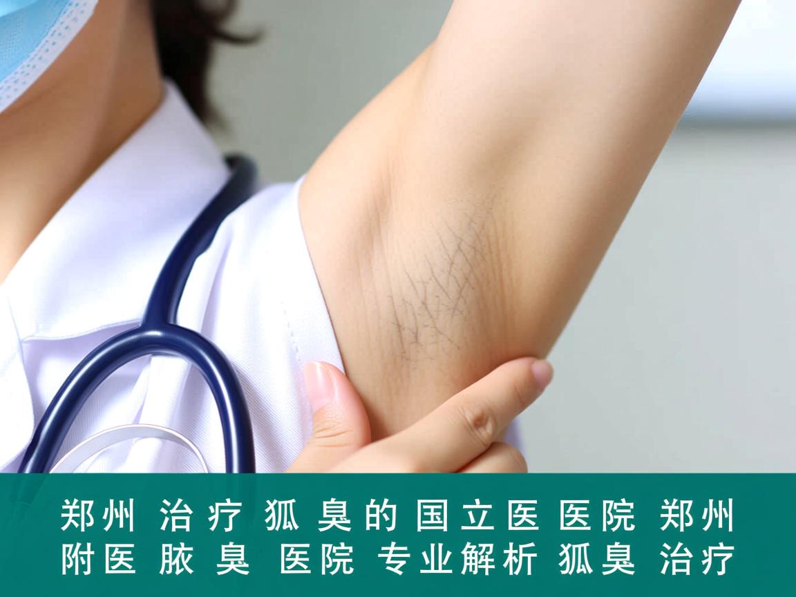 郑州治疗狐臭的国立医院，郑州附医腋臭医院专业解析狐臭治疗
