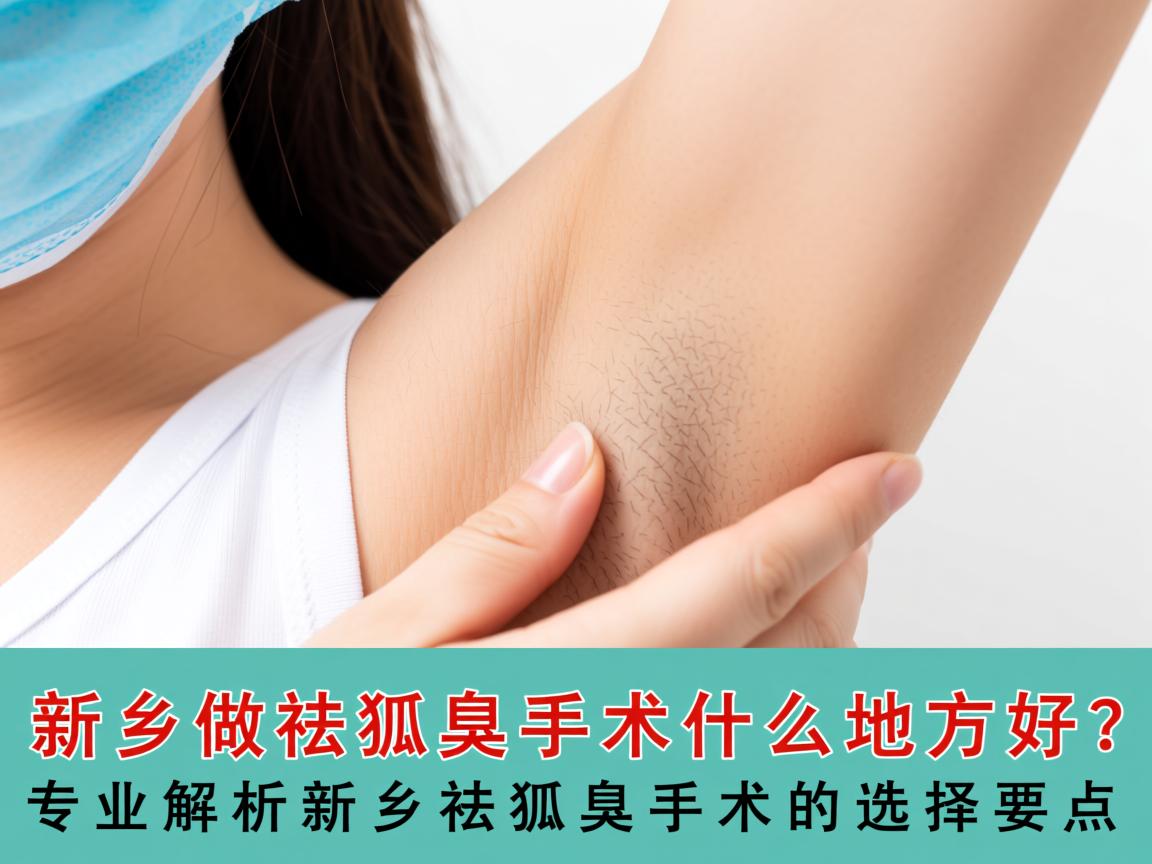 新乡做祛狐臭手术什么地方好？专业解析新乡祛狐臭手术的选择要点