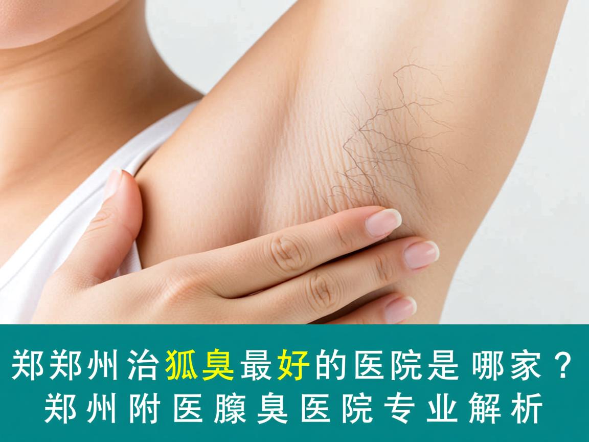 郑州治狐臭最好的医院是哪家？郑州附医腋臭医院专业解析