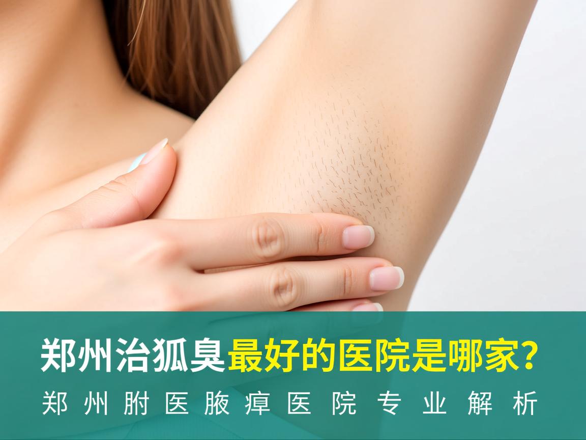 郑州治狐臭最好的医院是哪家？郑州附医腋臭医院专业解析
