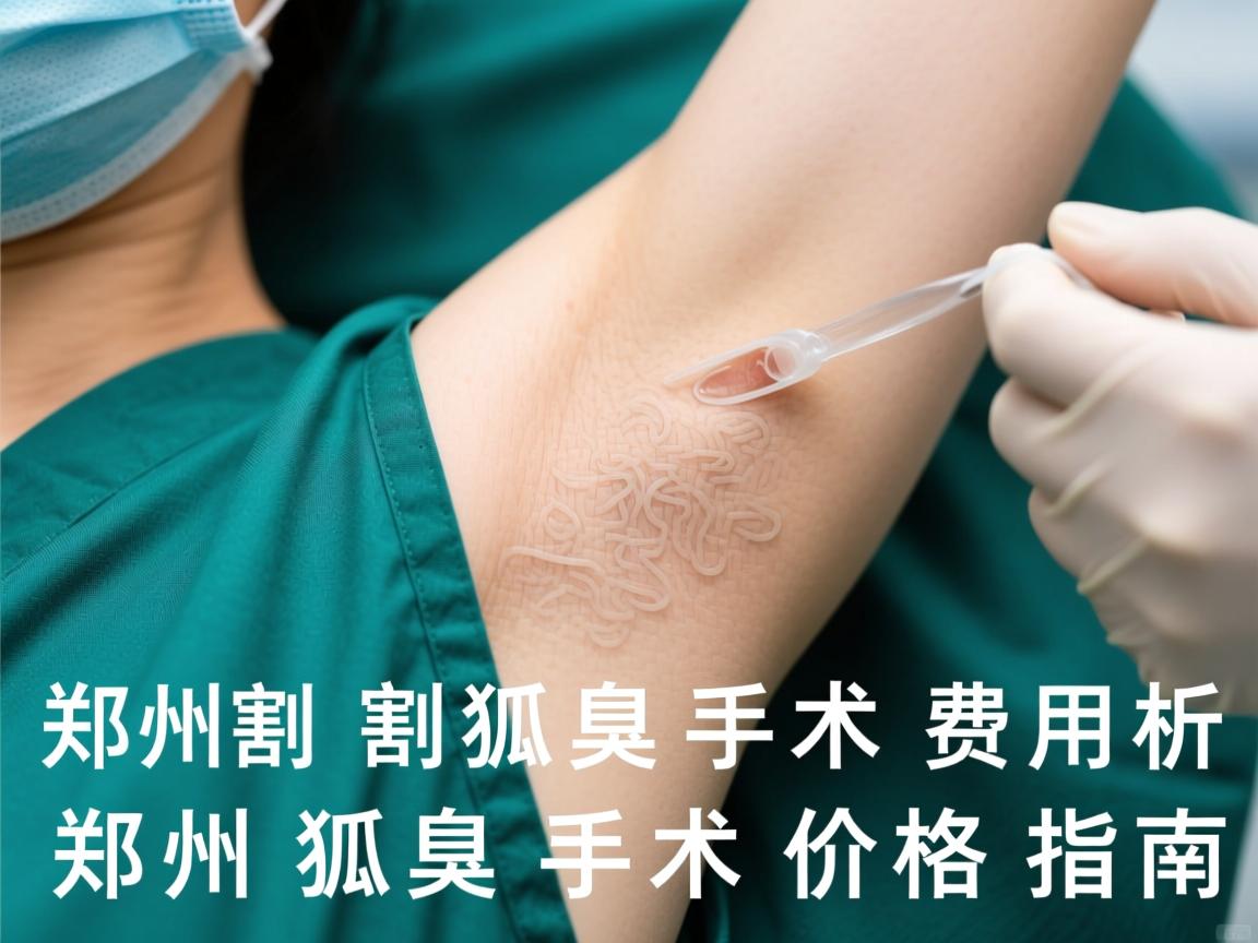 郑州割狐臭手术费用解析，郑州狐臭手术价格指南