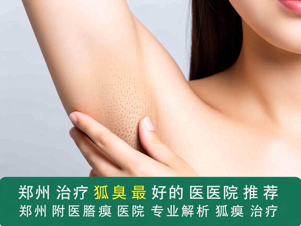 郑州治疗狐臭最好的医院推荐，郑州附医腋臭医院专业解析狐臭治疗
