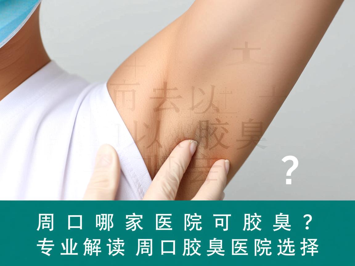 周口哪家医院可以去腋臭？专业解读周口腋臭医院选择