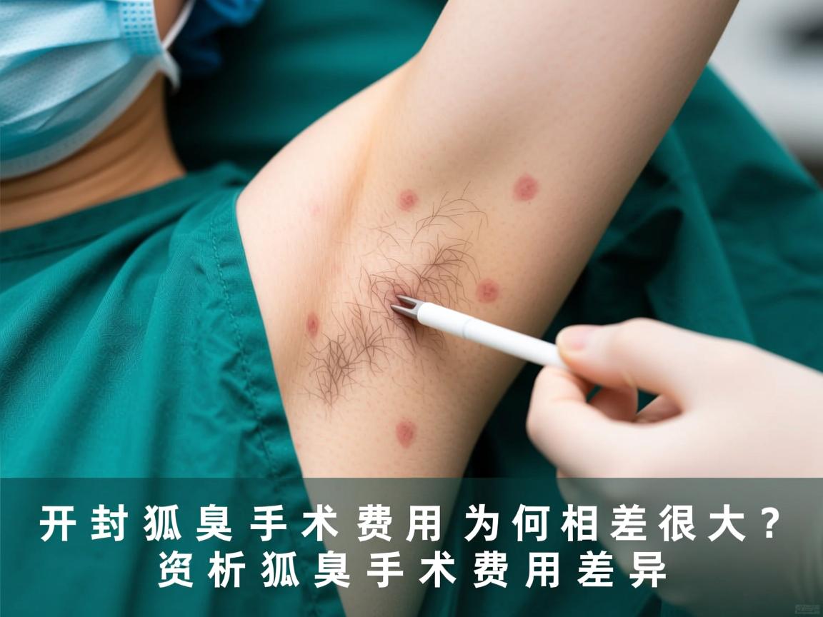 开封狐臭手术费用为何相差很大?解析狐臭手术费用差异 开封狐臭手术费用为何相差很大?解析狐臭手术费用差异