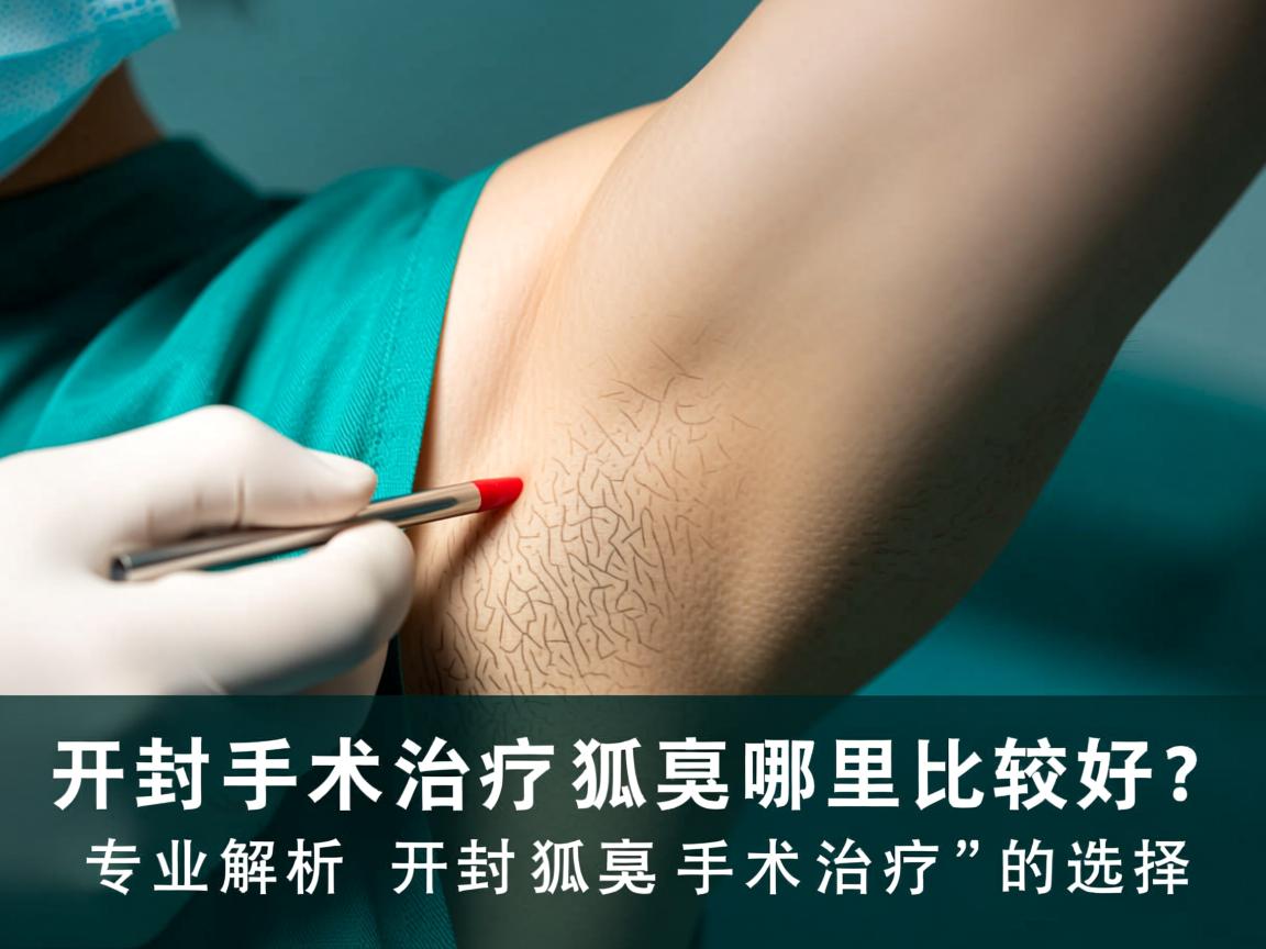 开封手术治疗狐臭哪里比较好？专业解析开封狐臭手术治疗的选择