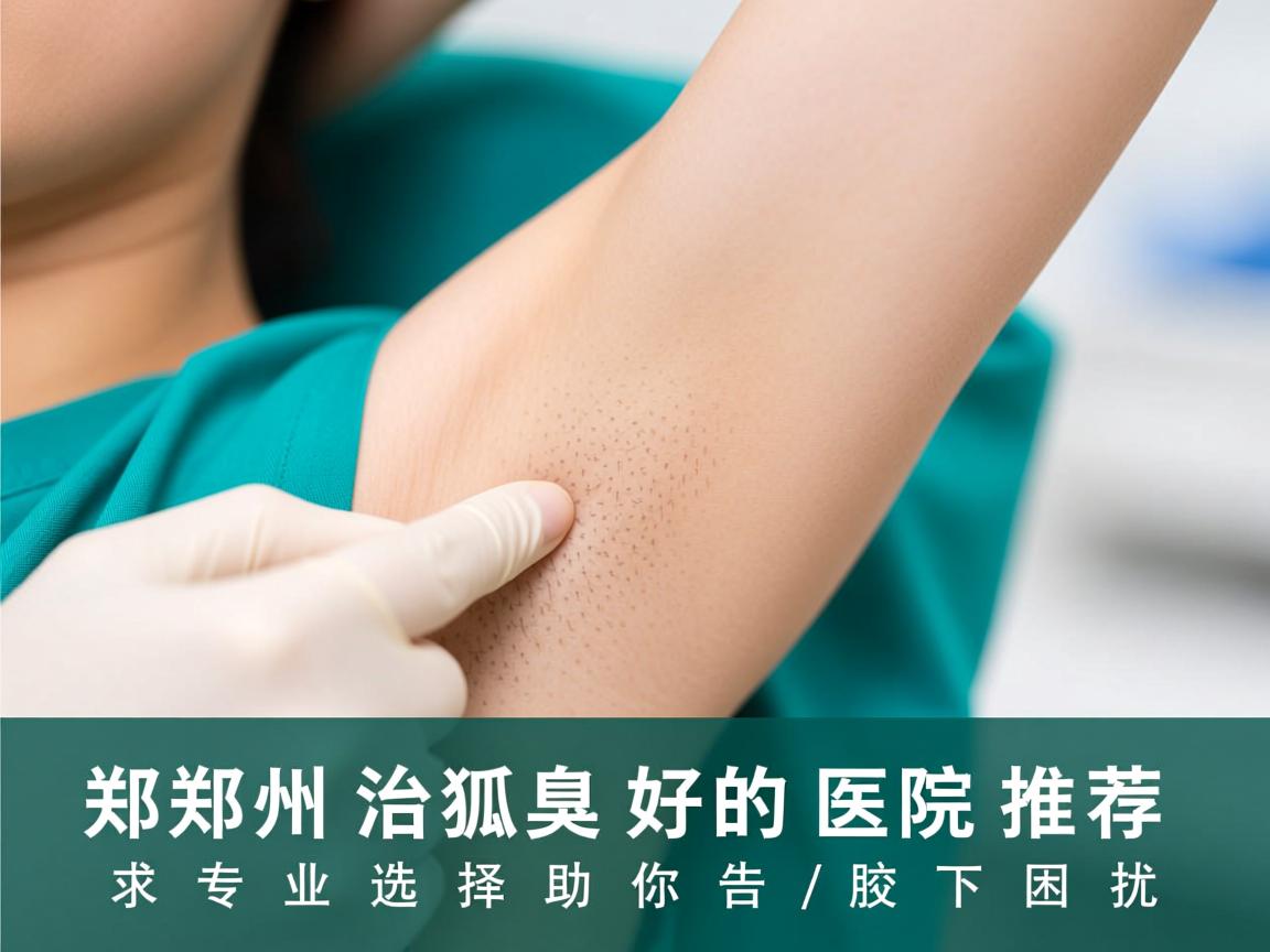 郑州治狐臭好的医院推荐,专业选择助你告别腋下困扰 郑州治狐臭好的医院推荐,专业选择助你告别腋下困扰