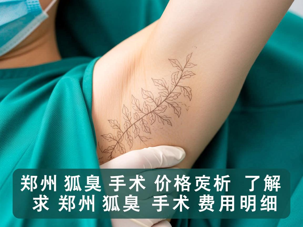 郑州狐臭手术价格解析，了解郑州狐臭手术费用明细
