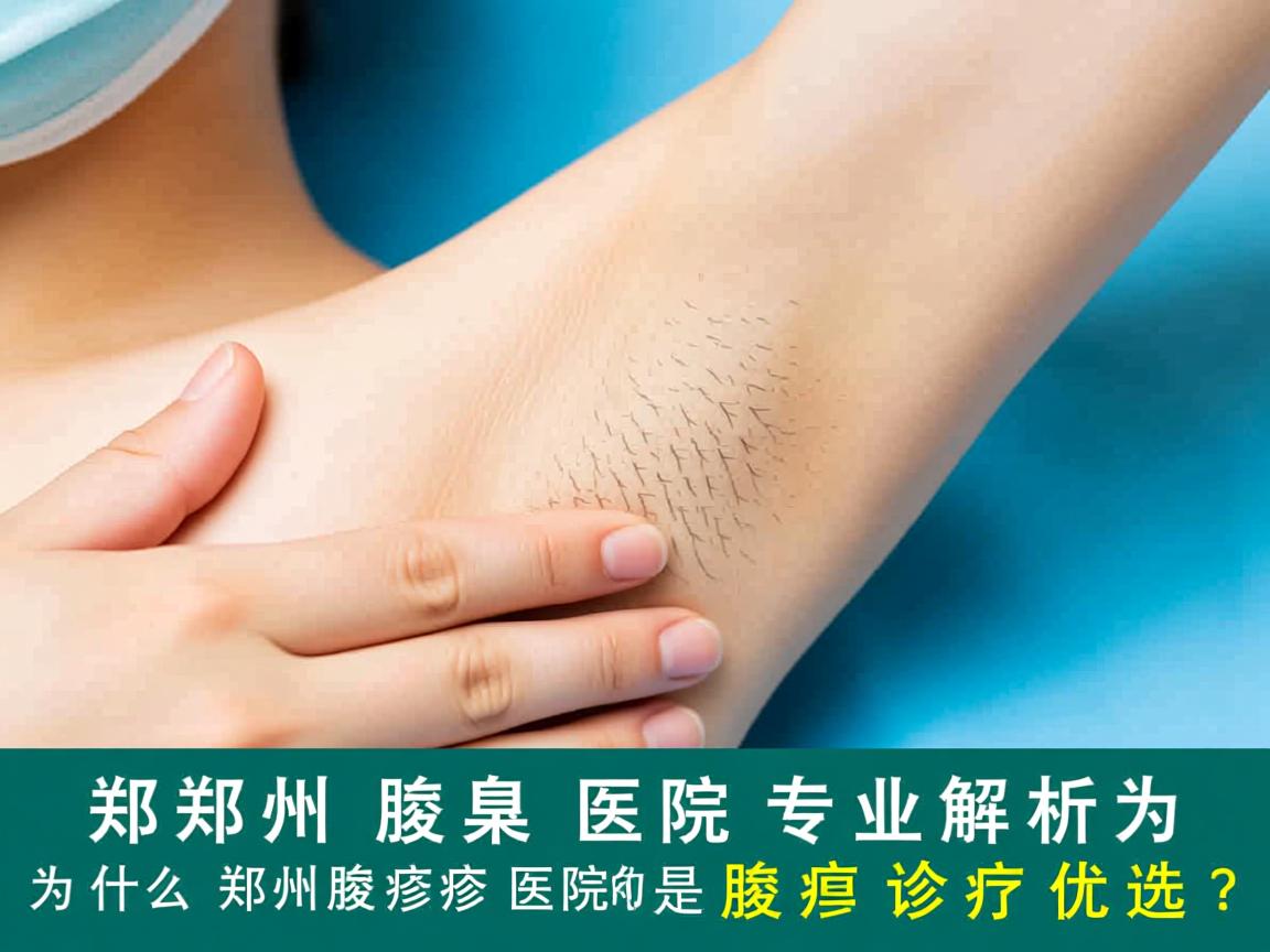 郑州腋臭医院专业解析，为什么郑州腋臭医院是腋臭诊疗优选？