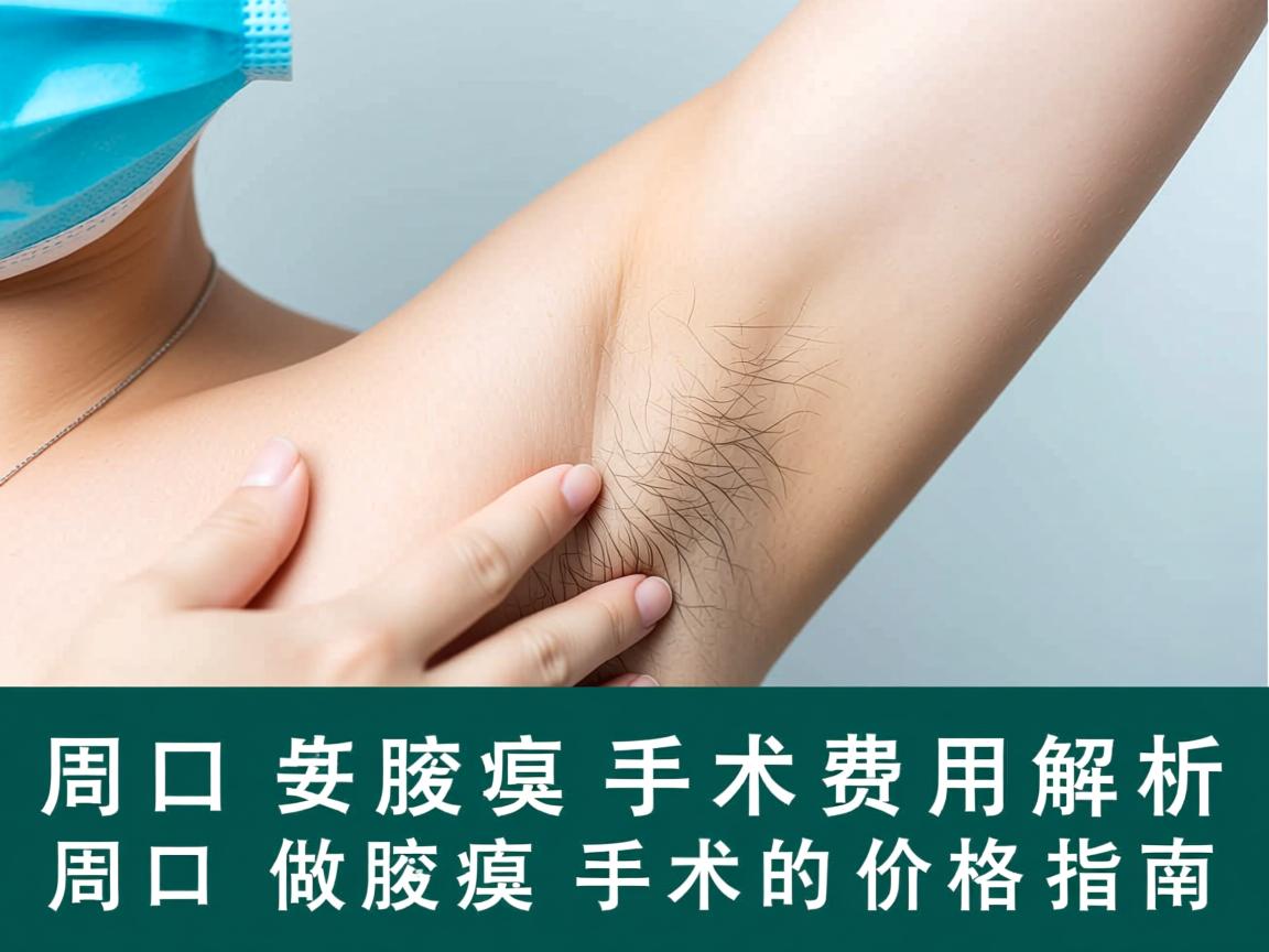 周口腋臭手术费用解析，周口做腋臭手术的价格指南