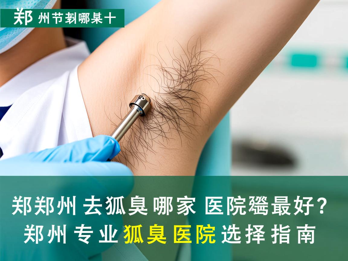 郑州去狐臭哪家医院最好?郑州专业狐臭医院选择指南 郑州去狐臭哪家医院最好?郑州专业狐臭医院选择指南