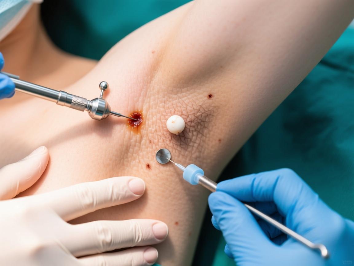 腋臭微创手术，微创手术如何彻底清除腋臭困扰