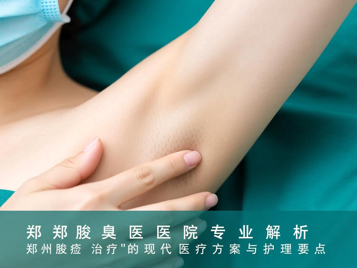 郑州腋臭医院专业解析，郑州腋臭治疗的现代医疗方案与护理要点
