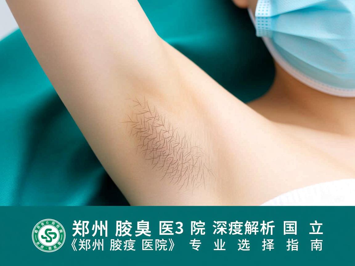 郑州腋臭医院深度解析，国立郑州腋臭医院的专业选择指南