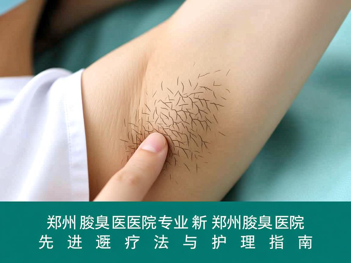 郑州腋臭医院专业解析，郑州腋臭医院的先进疗法与护理指南