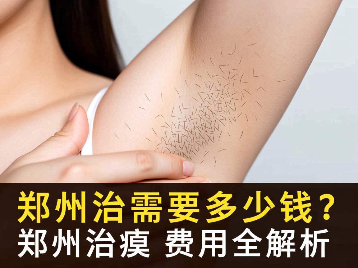 郑州治腋臭需要多少钱？郑州治腋臭费用全解析