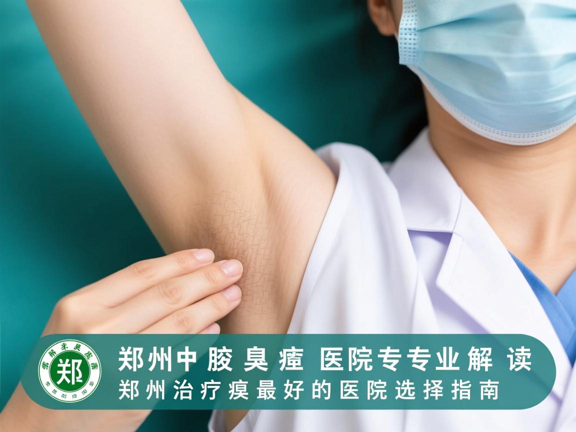 郑州腋臭医院专业解读，郑州治疗腋臭最好的医院选择指南