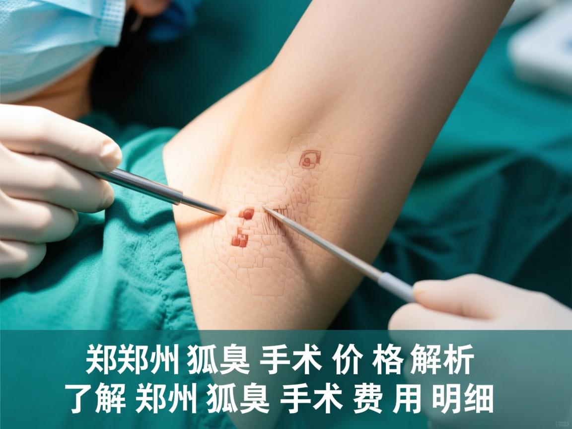 郑州狐臭手术价格解析，了解郑州狐臭手术费用明细