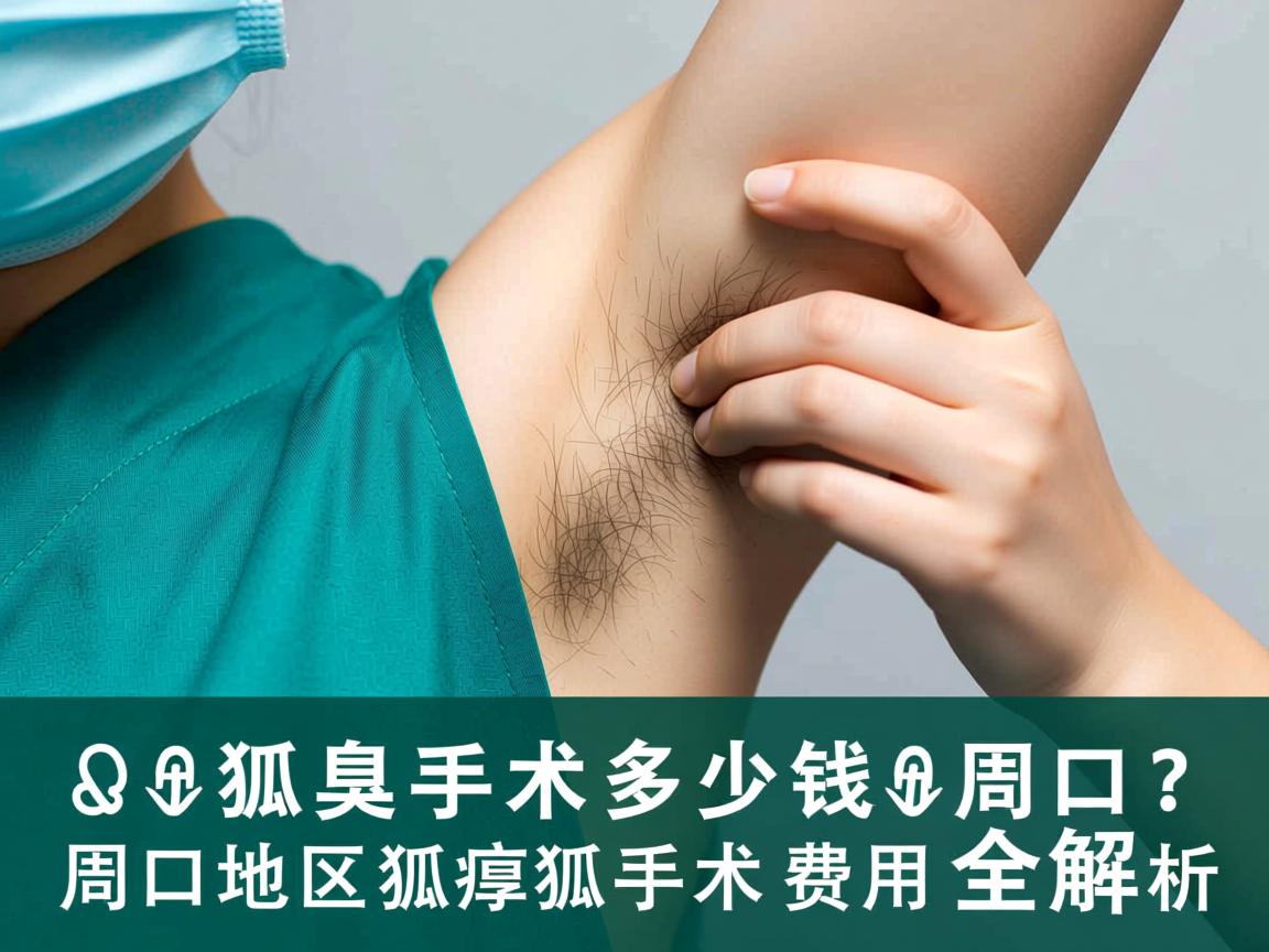 狐臭手术多少钱周口？周口地区狐臭手术费用全解析