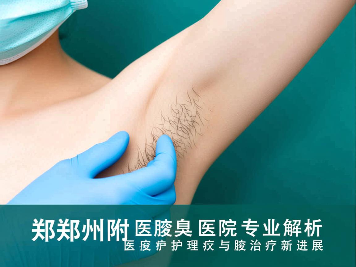 郑州附医腋臭医院专业解析，腋臭医疗护理与腋臭治疗新进展