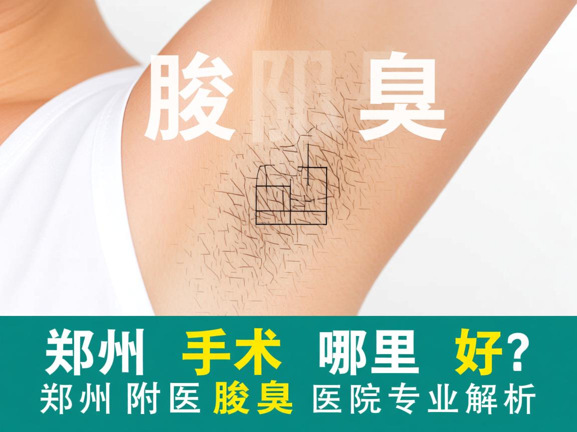 郑州腋臭手术哪里好?郑州附医腋臭医院专业解析 郑州腋臭手术哪里好?郑州附医腋臭医院专业解析