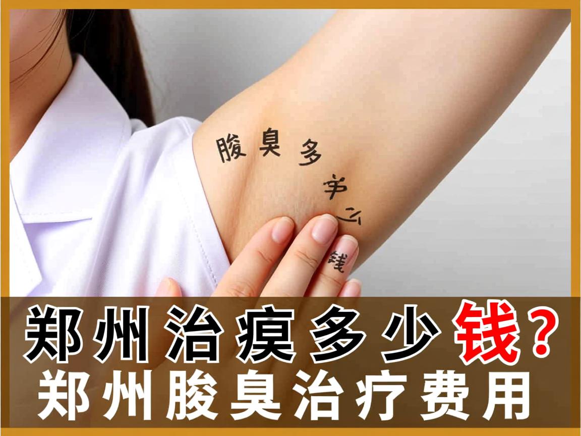 郑州治腋臭多少钱?详解郑州腋臭治疗费用 郑州治腋臭多少钱?详解郑州腋臭治疗费用