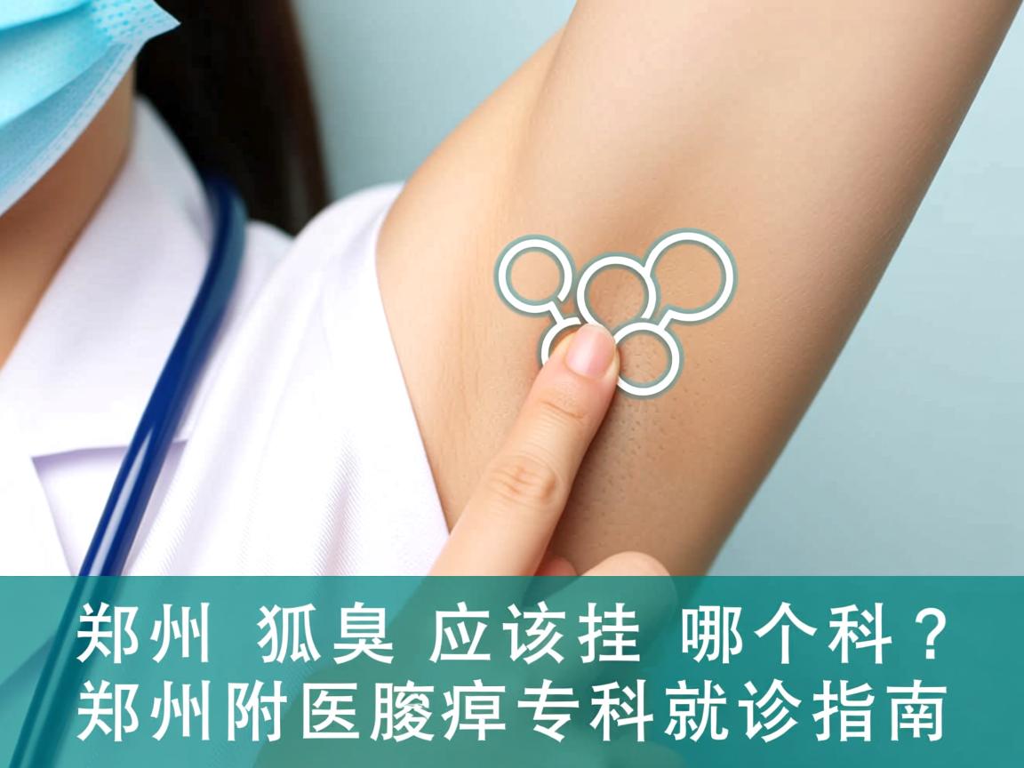 郑州狐臭应该挂哪个科?郑州附医腋臭专科就诊指南 郑州狐臭应该挂哪个科?郑州附医腋臭专科就诊指南