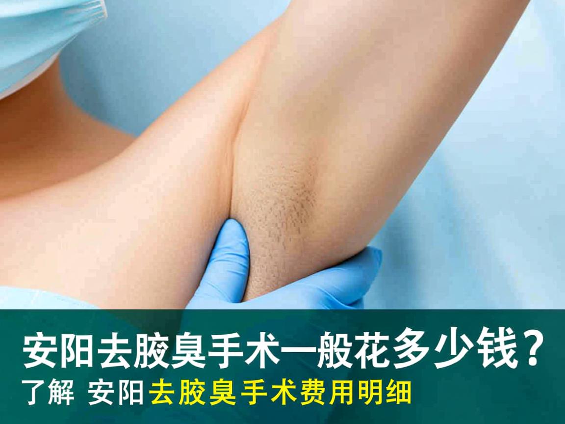 安阳做去腋臭手术一般花多少钱?了解安阳去腋臭手术费用明细 安阳做去腋臭手术一般花多少钱?了解安阳去腋臭手术费用明细