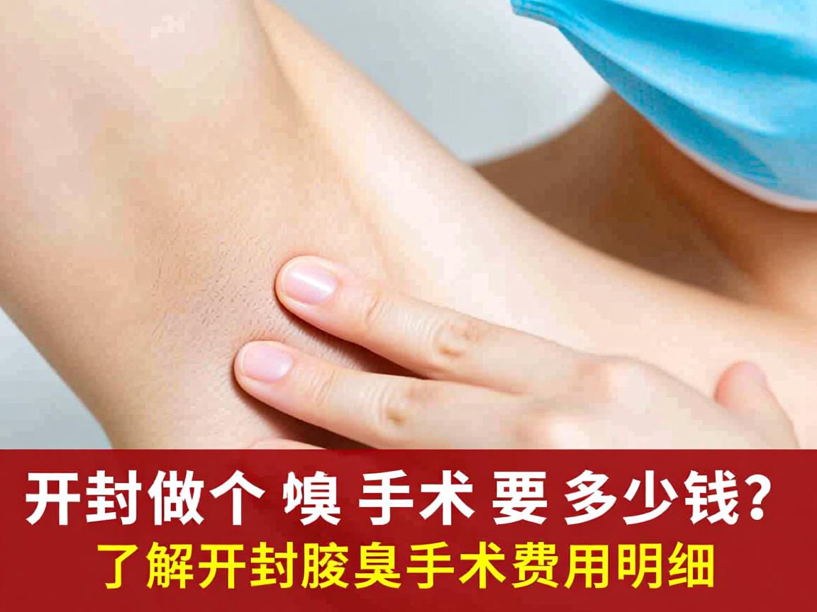 在开封做个腋臭手术要多少钱?了解开封腋臭手术费用明细 在开封做个腋臭手术要多少钱?了解开封腋臭手术费用明细