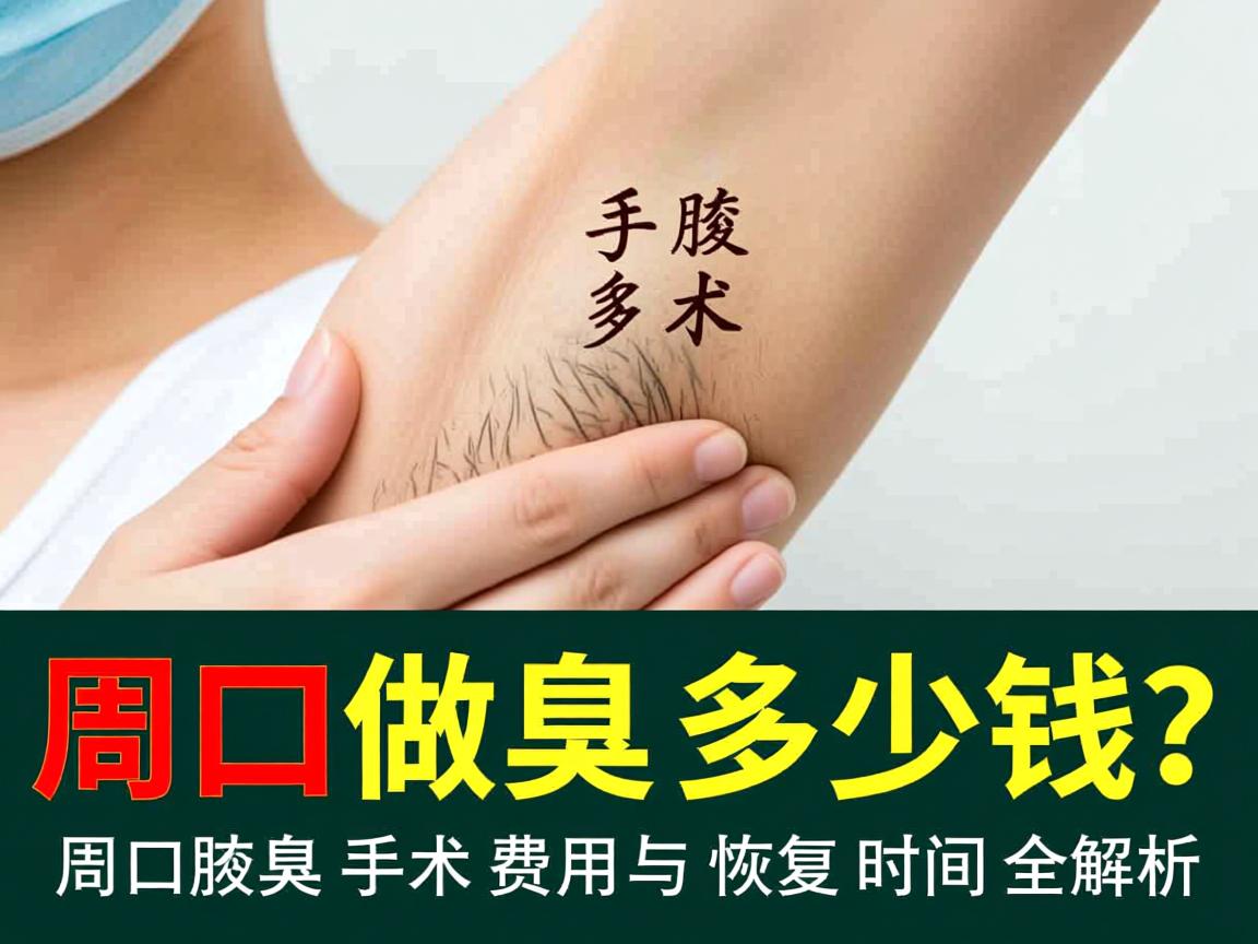 周口做腋臭手术多少钱?周口腋臭手术费用与恢复时间全解析 周口做腋臭手术多少钱?周口腋臭手术费用与恢复时间全解析