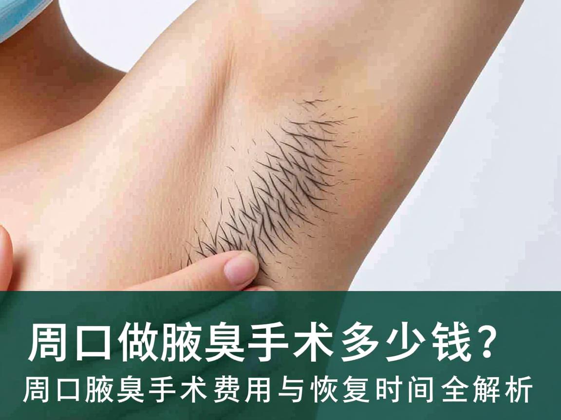 周口做腋臭手术多少钱?周口腋臭手术费用与恢复时间全解析 周口做腋臭手术多少钱?周口腋臭手术费用与恢复时间全解析