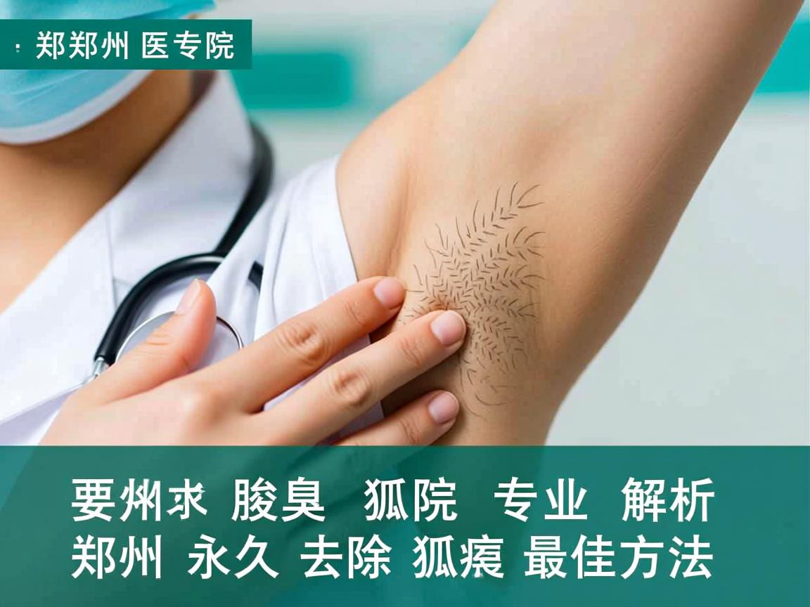 郑州腋臭医院专业解析,郑州永久去除狐臭的最佳方法 郑州腋臭医院专业解析,郑州永久去除狐臭的最佳方法