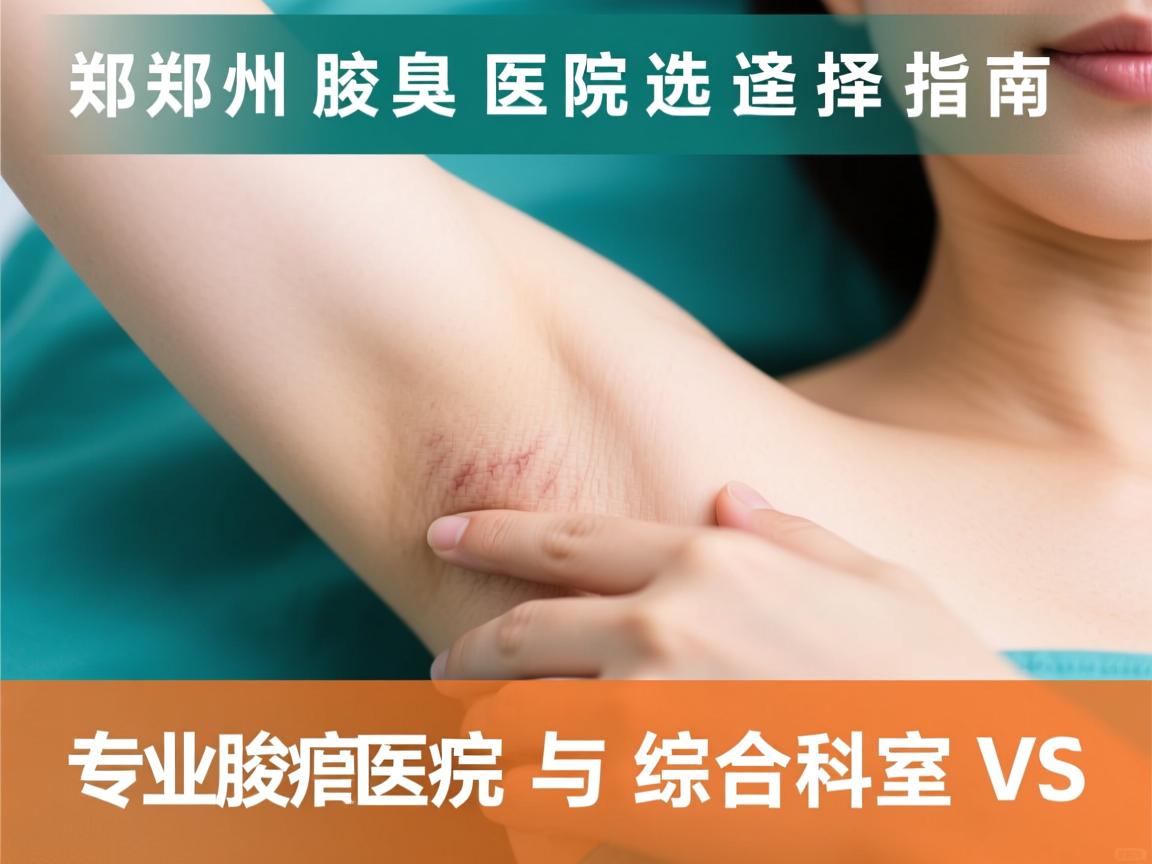 郑州腋臭医院选择指南,专业腋臭医院与综合科室对比 郑州腋臭医院选择指南,专业腋臭医院与综合科室对比